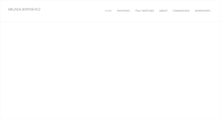 Desktop Screenshot of melindaborysevicz.com